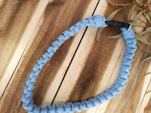 Pet Collar in Duck Egg Blue coloue