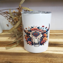 Load image into Gallery viewer, Colour Cow Skull in Mini Cup
