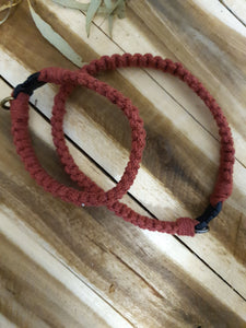 Solid Red Wine Colour - Pet Collar